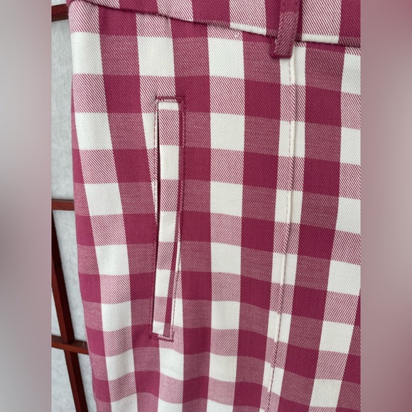 TIME AND TRU Pink Checked Pants - Picture 4 of 8